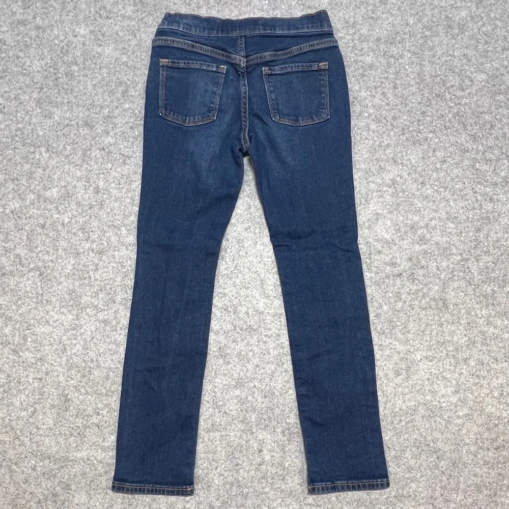 Old Navy Kids Skinny Built-In Tough Dark Wash Adjustable Waist Jeans Large 10-12
